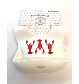 Maison Nola Crawfish Silicone Bib