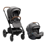 Nuna Nuna MIXX Next with Magnetic Buckle + Pipa RX Infant Car Seat with Relx base Travel System