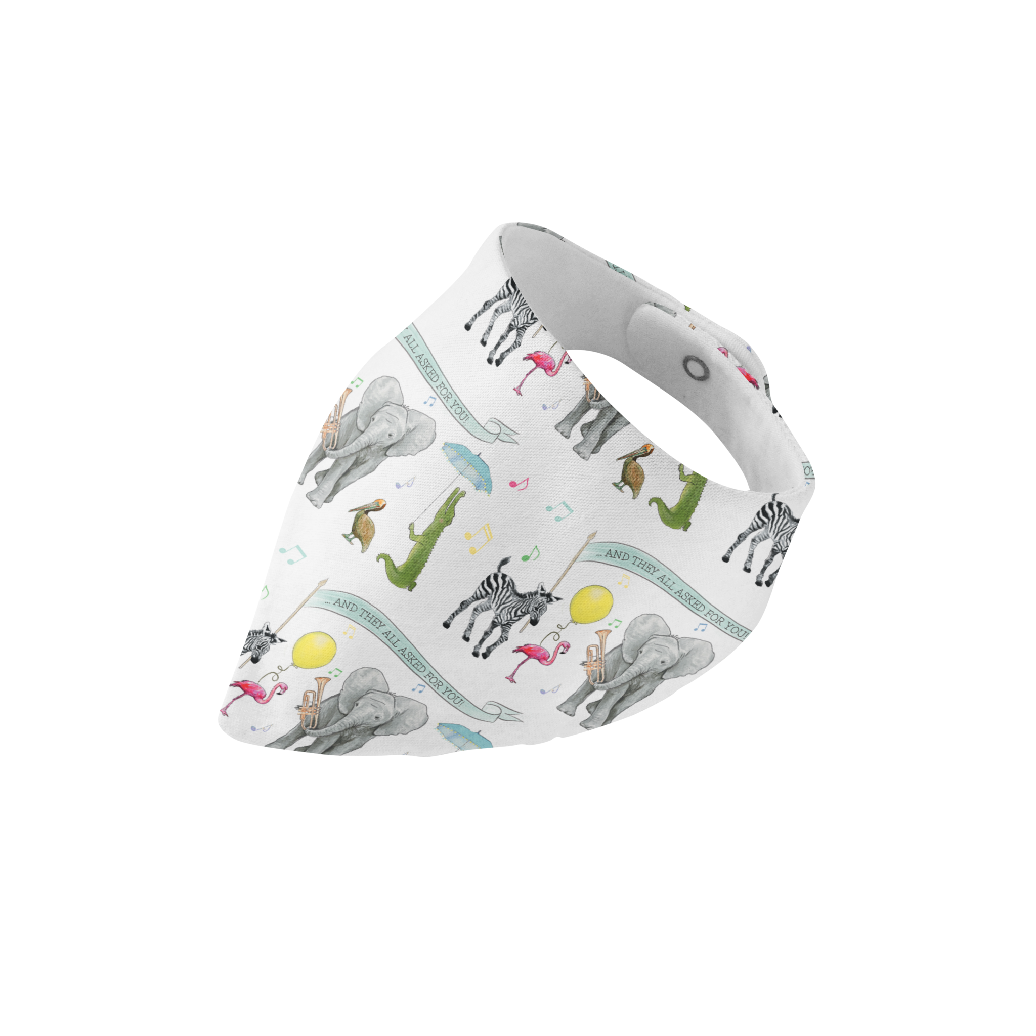 Nola Tawk They All Asked For You Organic Muslin Bib