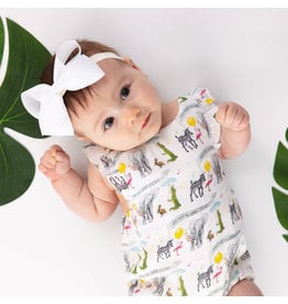 Nola Tawk They All Asked For You Organic Muslin Sunsuit