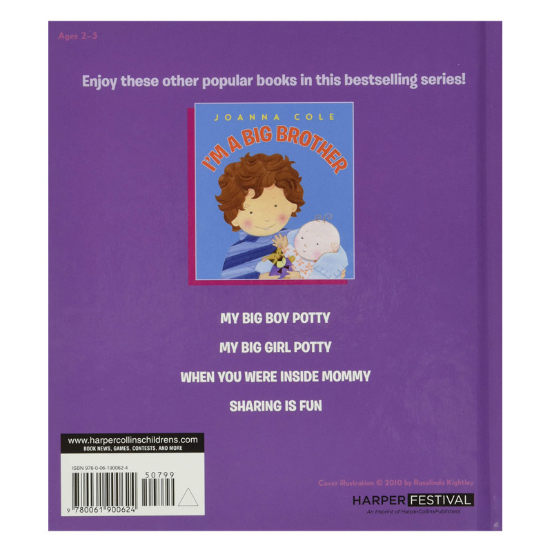Books I'm a Big Sister Hardcover Book