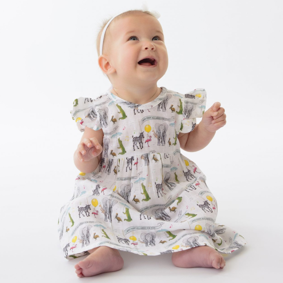 Nola Tawk They All Asked for You Organic Muslin Dress