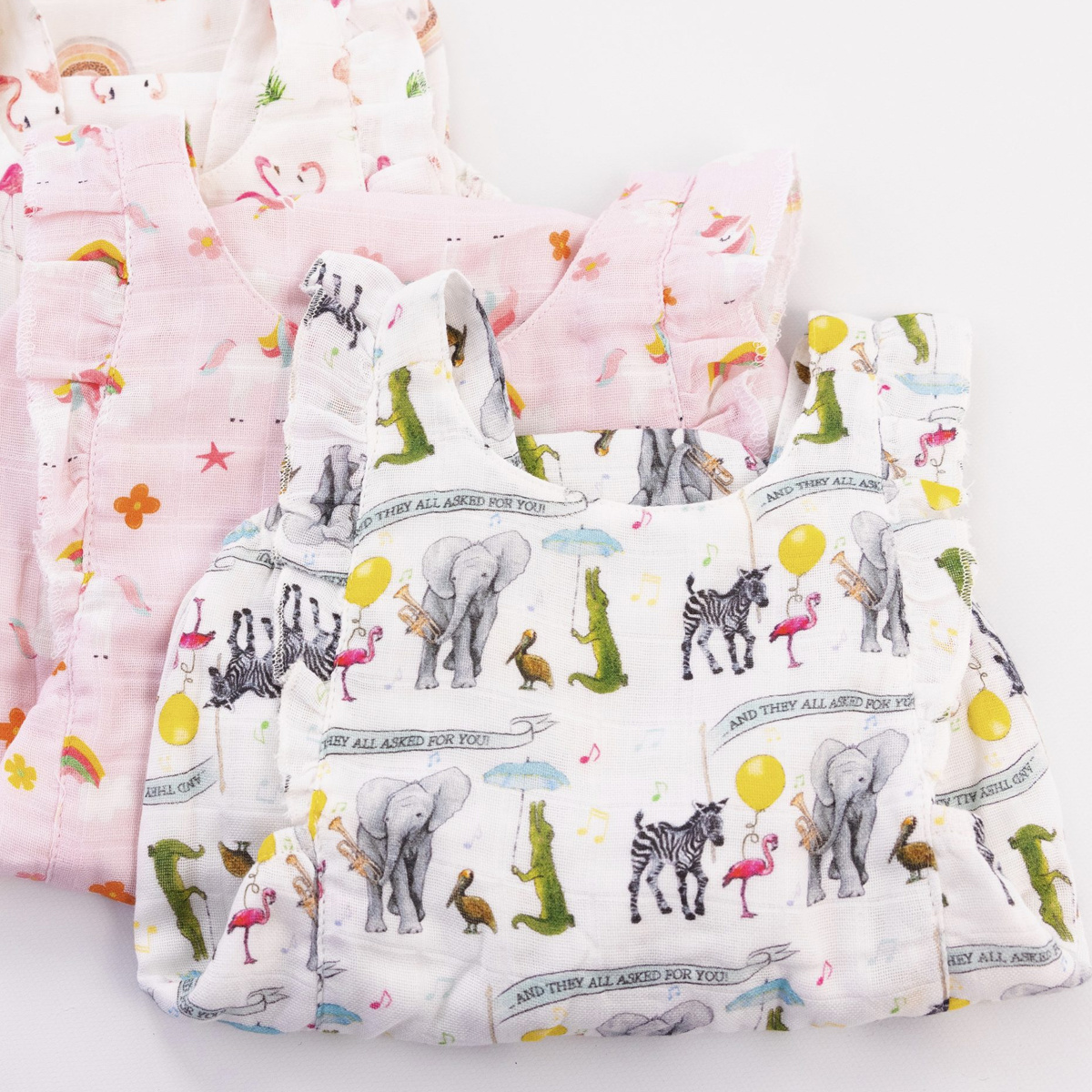 Nola Tawk They All Asked For You Organic Muslin Sunsuit