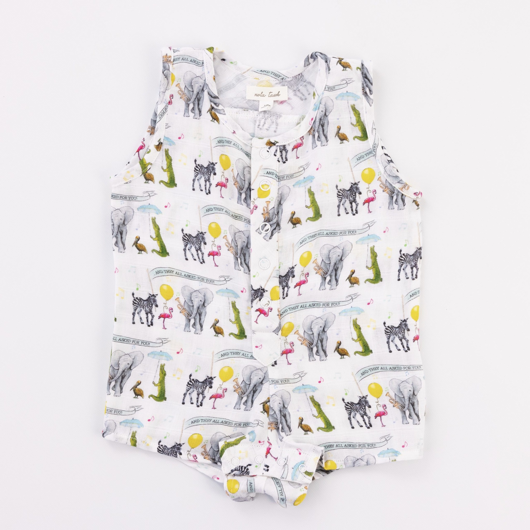 Nola Tawk They All Asked For You Organic Muslin Shortall -