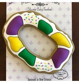 Maison Nola King Cake Silicone Teether