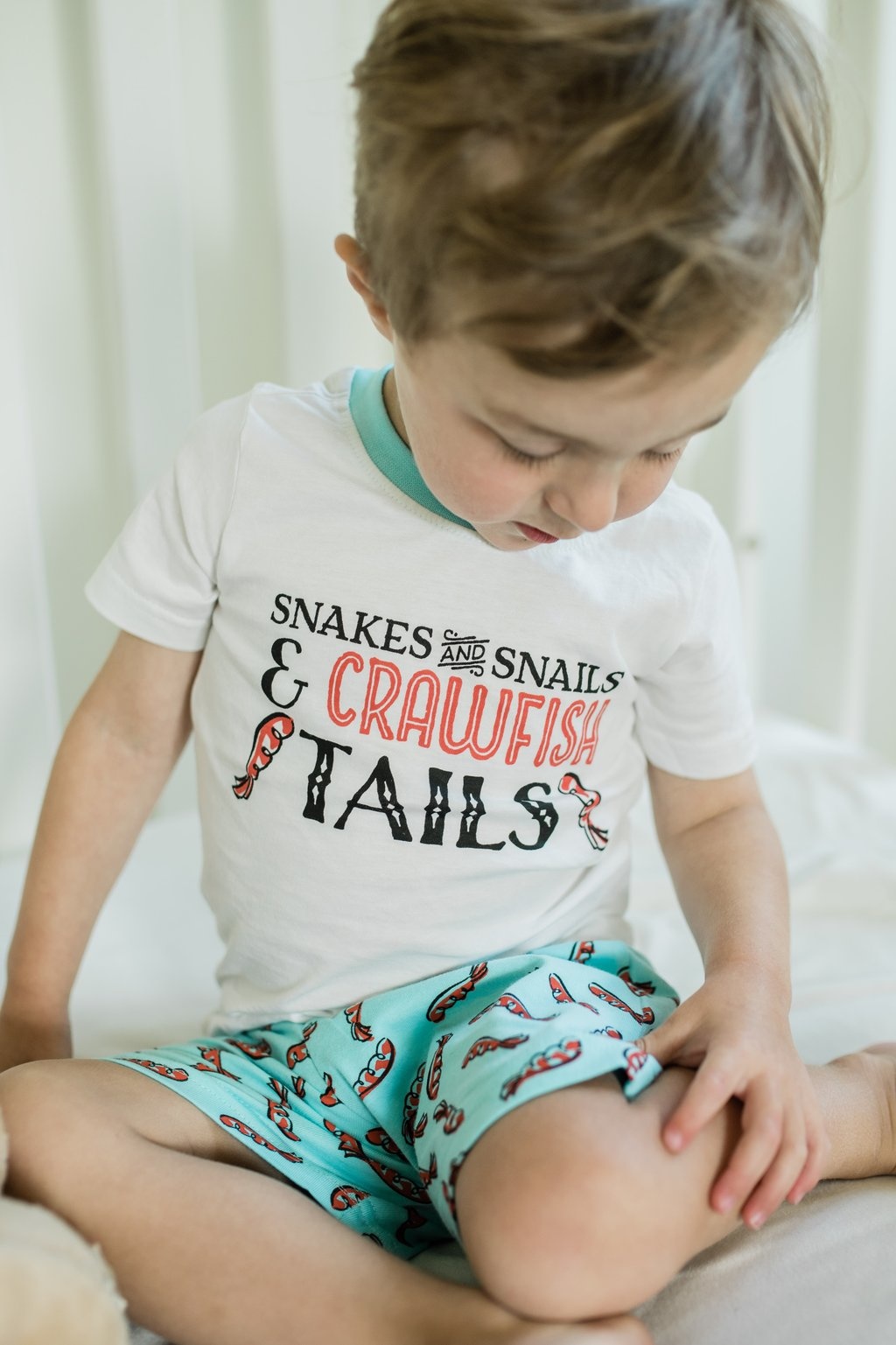 Little Hometown Crawfish Tails - Boy Pajamas