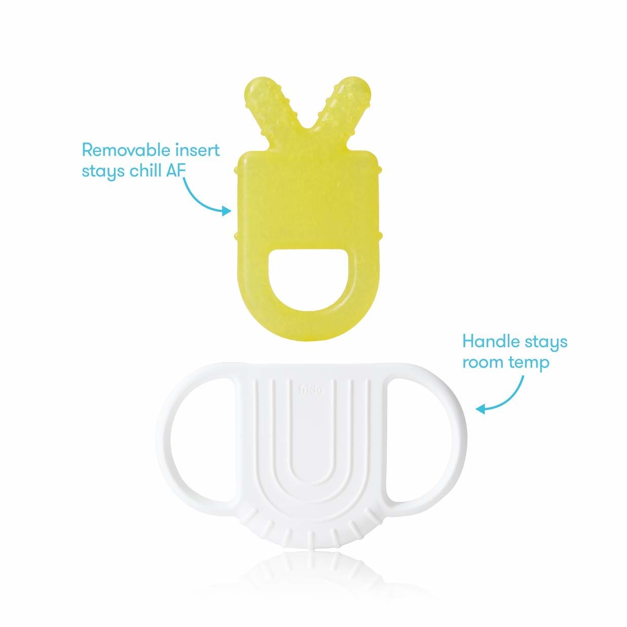 FridaBaby Not-Too-Cold-to-Hold BPA-Free Silicone Teether by Frida Baby