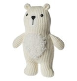 Mary Meyer Knitted Nursery Polar Bear Rattle