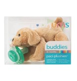 Nookums Rufus Retriever | Plush Paci Buddy Pacifier Holder