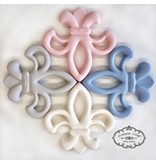 Maison Nola Fleur de Lis Silicone Teether