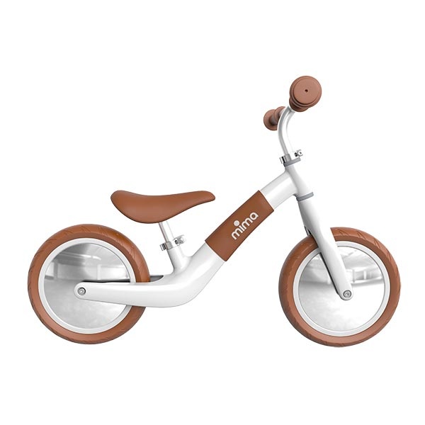 Mima mima Zoom Balance Bike - white/camel (in store exclusive)