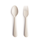 Mushie Toddler Fork and Spoon Set (BPA-Free) -