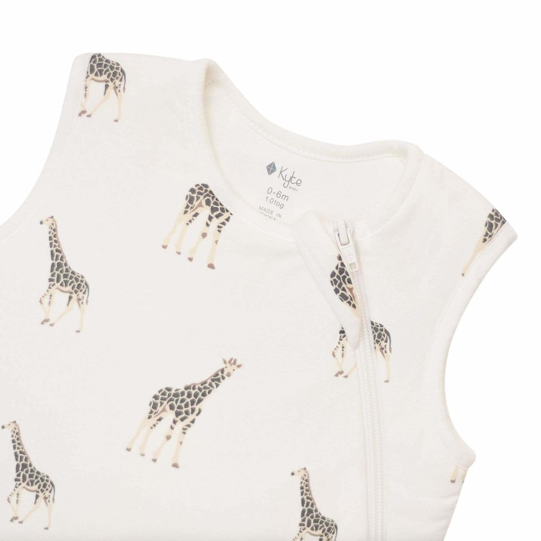 Kyte Baby Kyte Baby Bamboo Sleep Bag 1.0 TOG - Giraffe