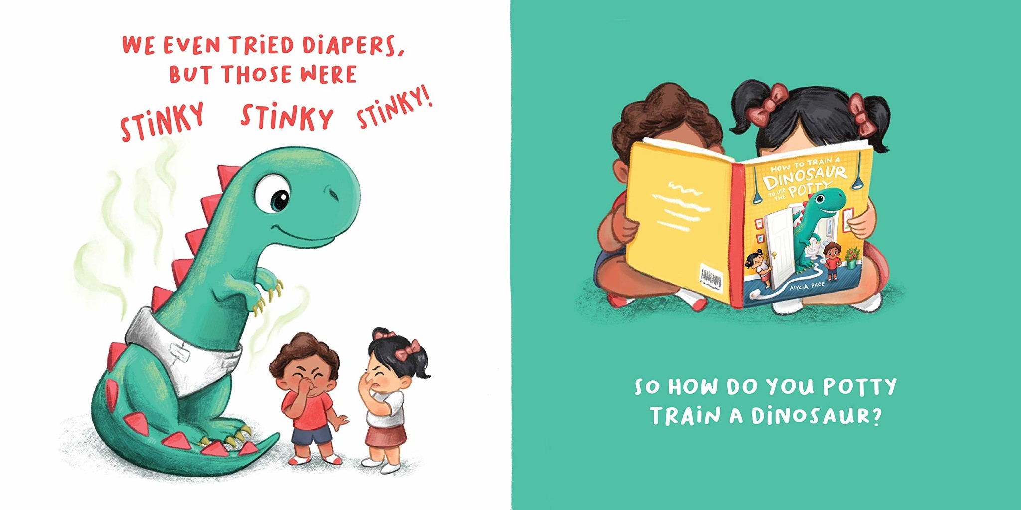 Books How to Potty Train a Dinosaur