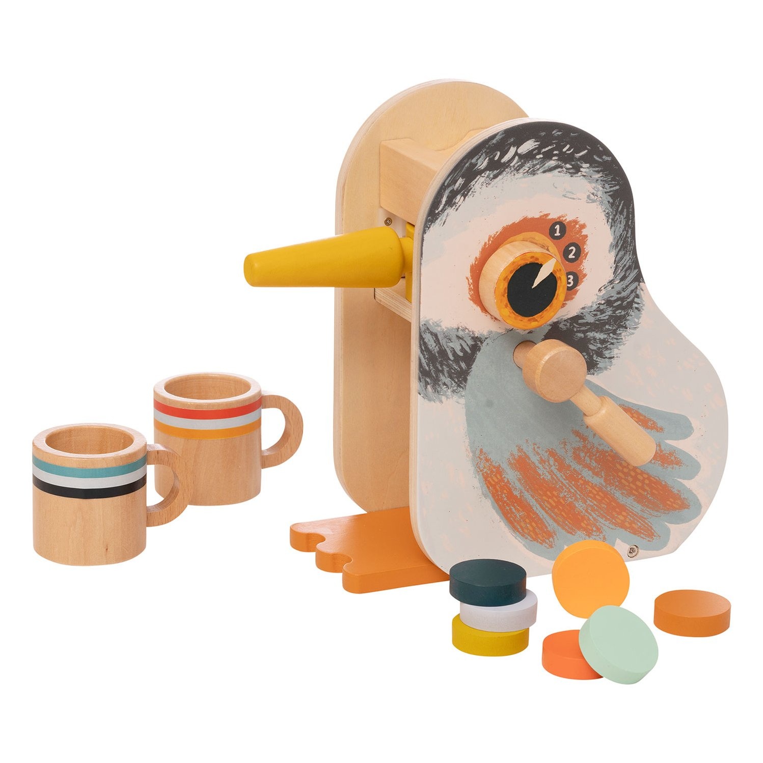 Manhattan Toys Early Bird Espresso Wooden Toy
