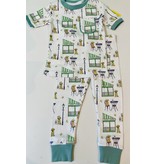 Nola Tawk Paws for Beignets Organic Cotton Pajama Set