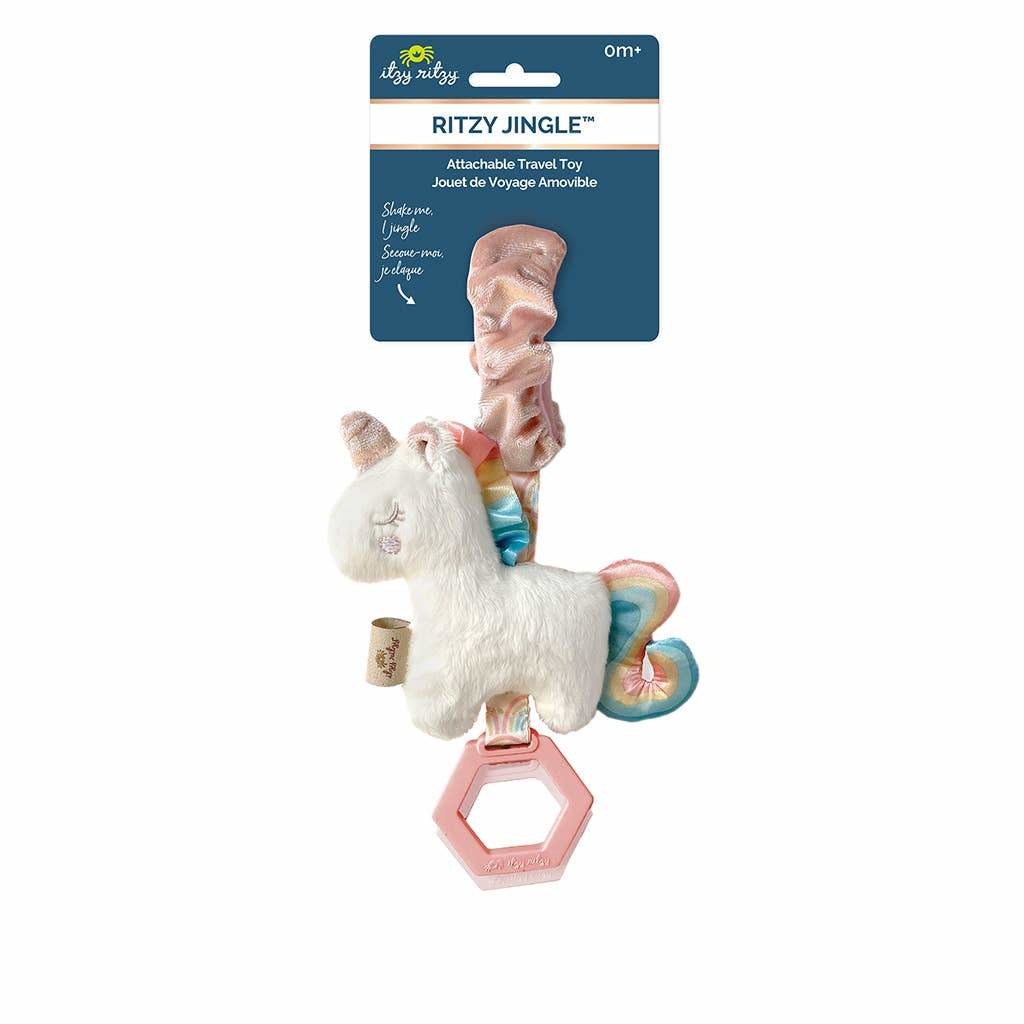 Itzy Ritzy Ritzy Jingle™ Unicorn Attachable Travel Toy