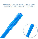 Markey Baby Teether Chews Silicone Hollow Teething Tube