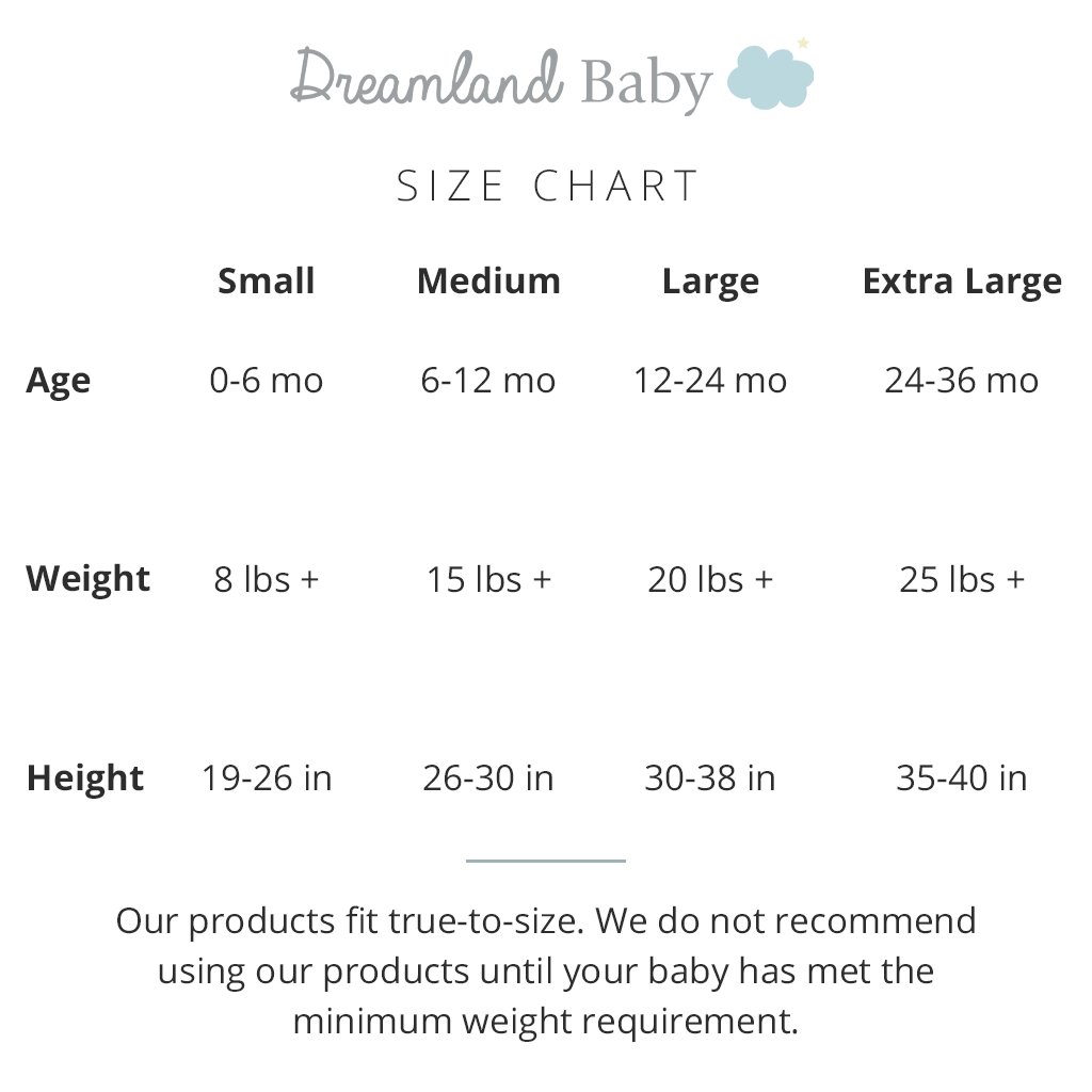 Dreamland Dreamland Baby Dream Weighted Sleep Sack (6-12m) -