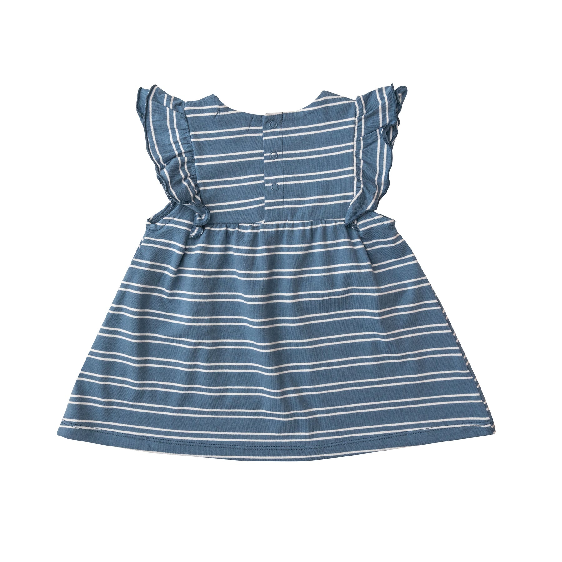 Angel Dear Seashore Stripe Blue Sailor Dress Set