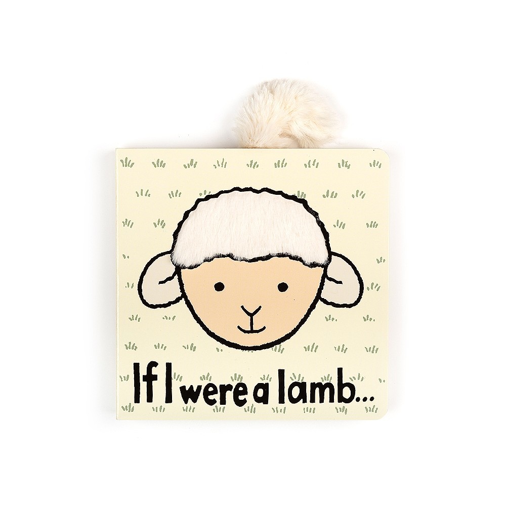Jellycat If I Were a Lamb - Touch and Feel Board Book