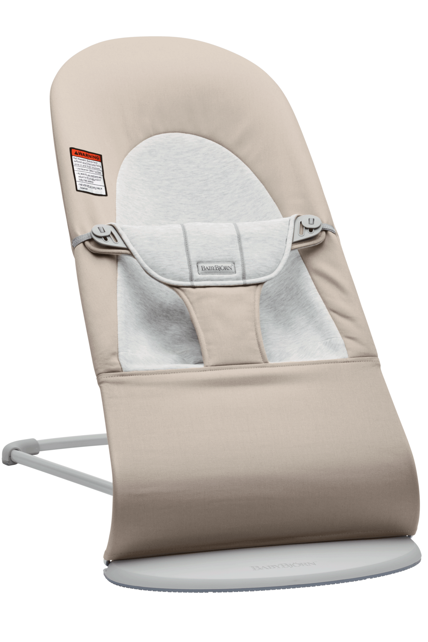 BabyBjorn BabyBjorn Bouncer Balance Soft Light Grey Frame - Cotton/Jersey Fabric