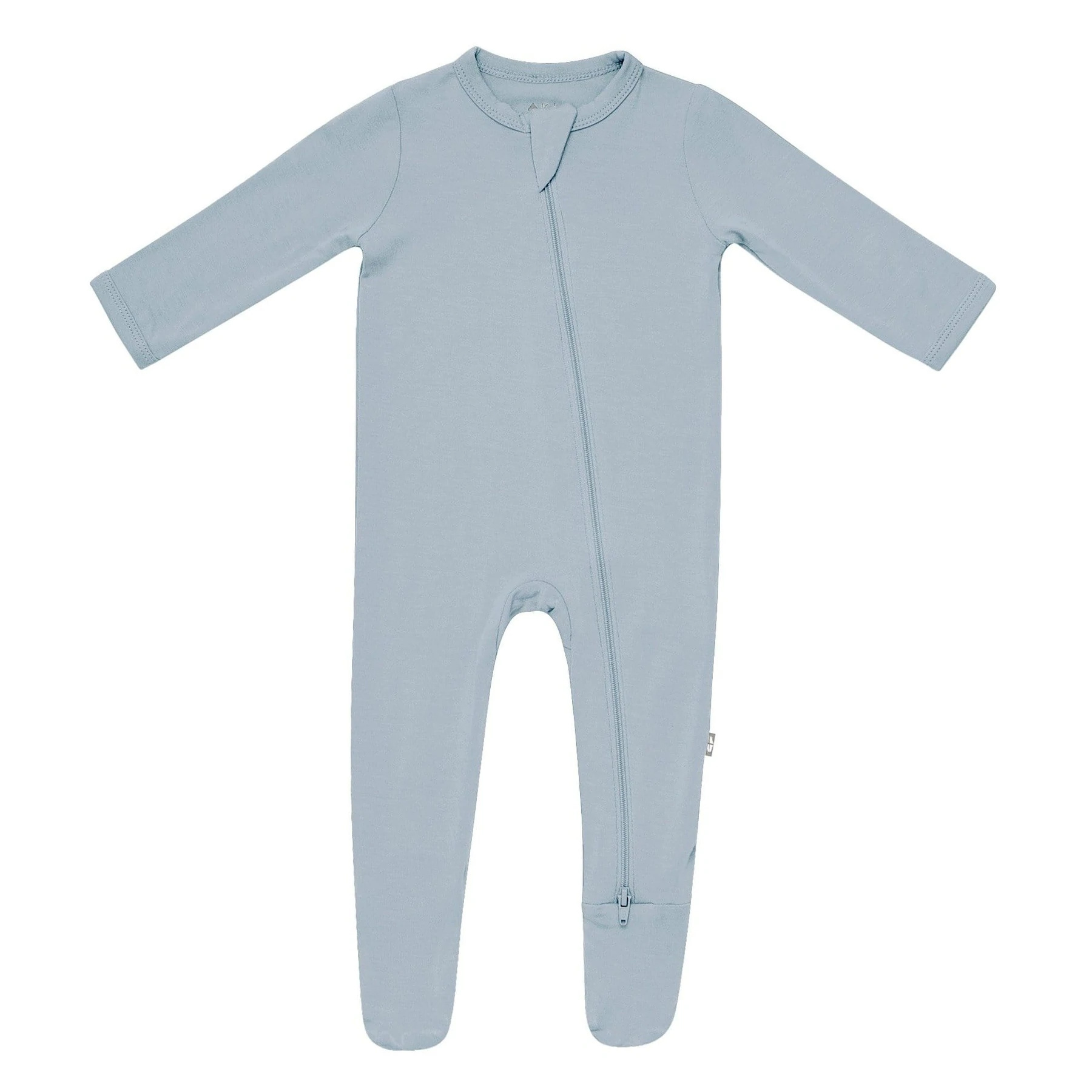 Kyte Baby Kyte Bamboo Zippered Footie | Fog