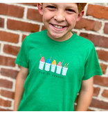 Two Sprouts Snoball Vintage Green Children's T-shirt