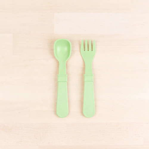 Re-Play Re-Play Toddler Utensil Spoon and Fork Pair