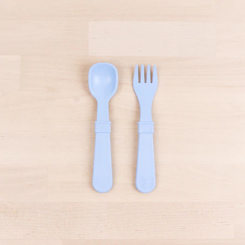 Re-Play Re-Play Toddler Utensil Spoon and Fork Pair