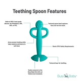 Busy Baby Busy Baby Silicone Teether and Training Spoon