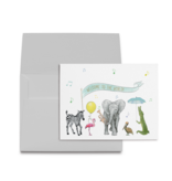 Nola Tawk Welcome to the World Greeting Card