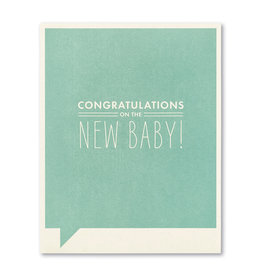 Compendium Greeting Card - Congratulations on the New Baby