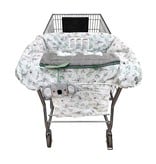 Boppy Boppy® Preferred Shopping Cart and High Chair Cover -  Green Koalas and Leaves