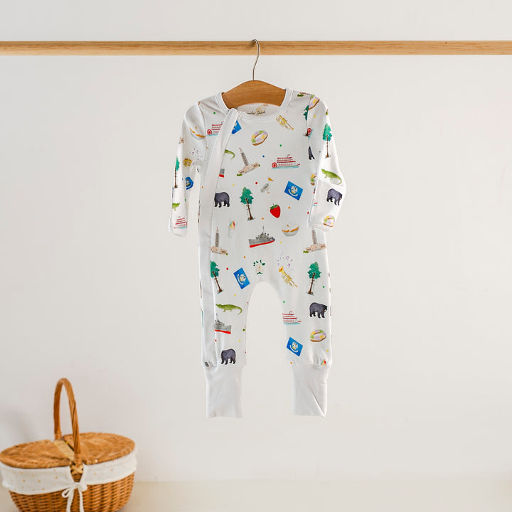 Nola Tawk Louisiana Kids Organic Cotton Pajama Set