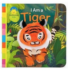 Books Smithsonian I am a Tiger Puppet Book
