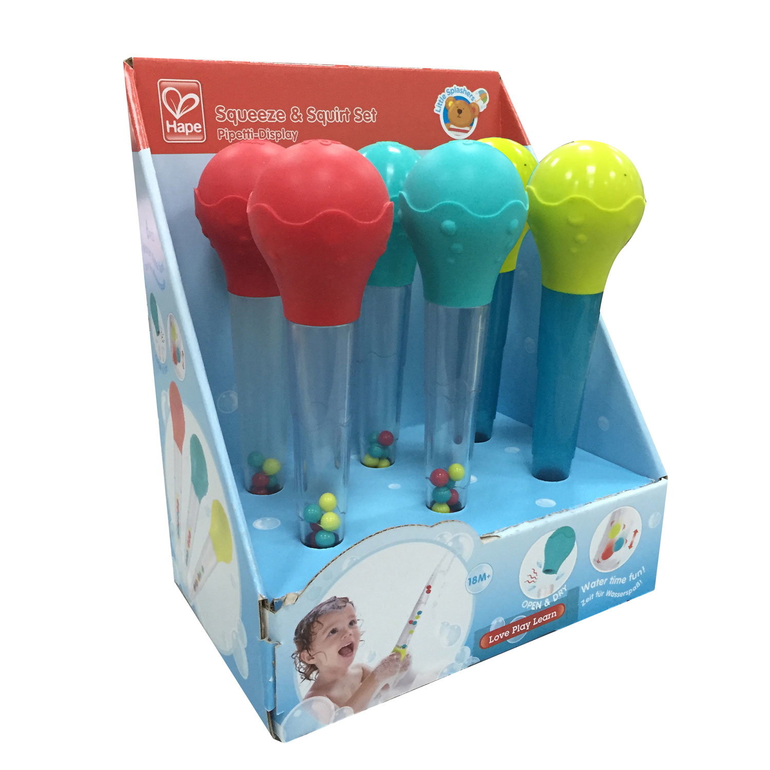 Hape Squeeze and Squirt Bath Toy