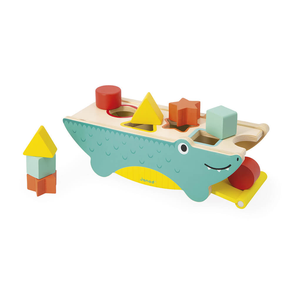 Juratoys Tropik Wooden Shape Sorting Alligator
