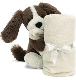 Jellycat Bashful Fudge Puppy Soother Lovey