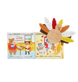 Mud Pie Turkey Day Book with Headband Gift Set