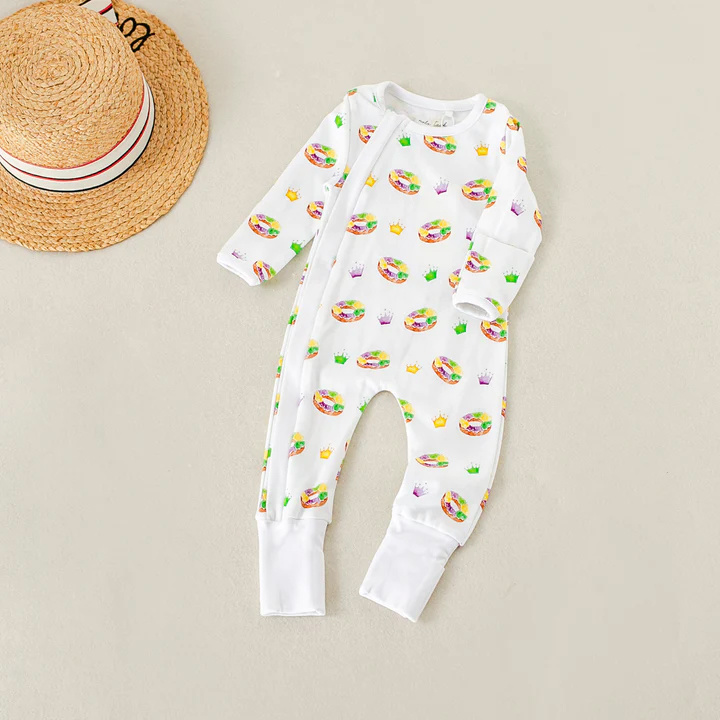 Nola Tawk King Cake Organic Cotton Pajamas