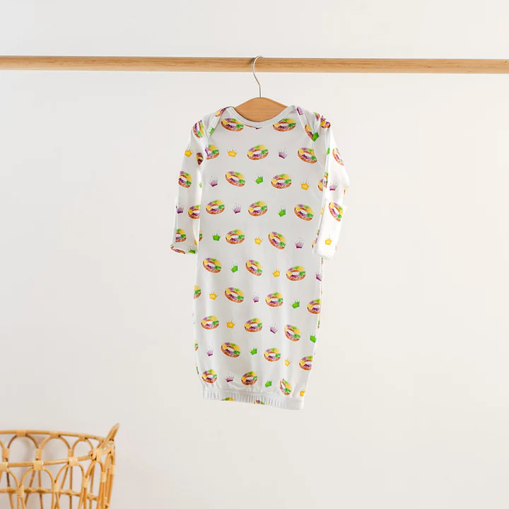 Nola Tawk King Cake Organic Cotton Pajamas