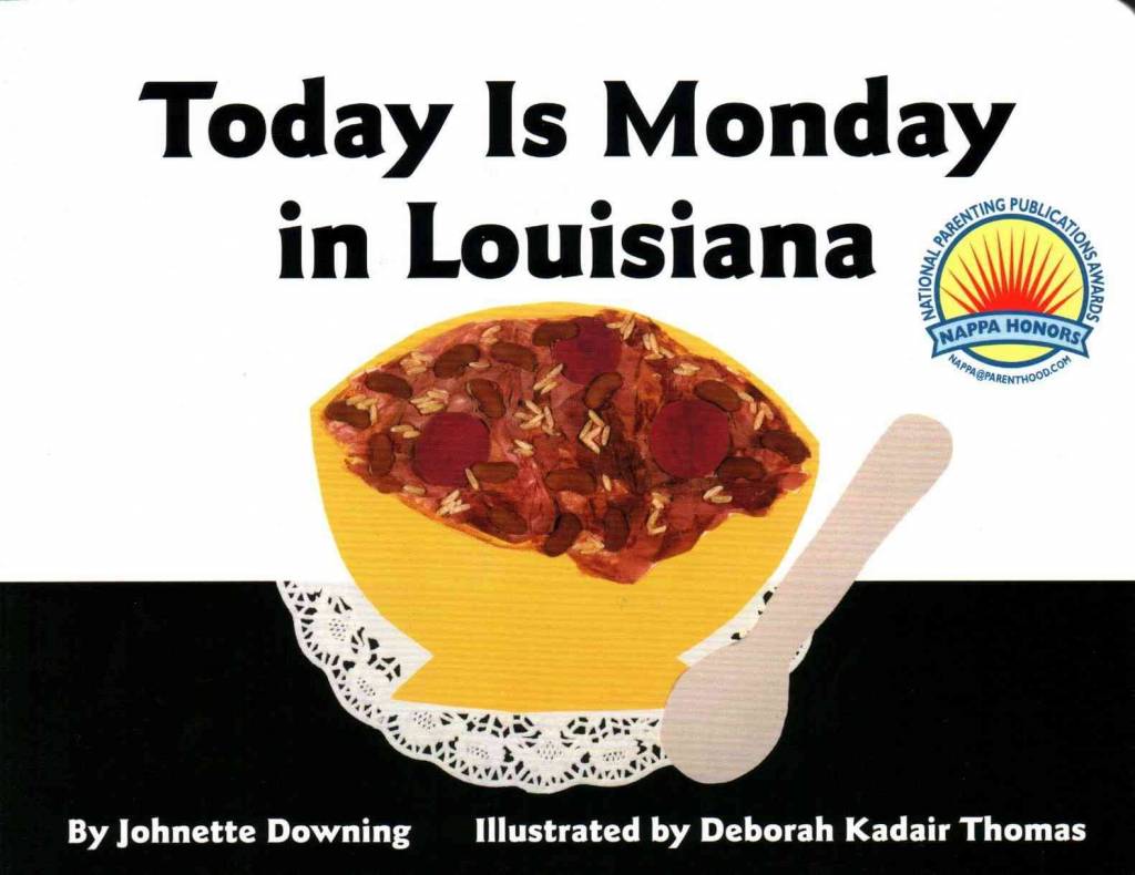 Books Today is Monday in Louisiana: Board Book