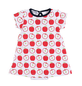 Magnolia Baby A is for Apple Printed Pima Dress Set