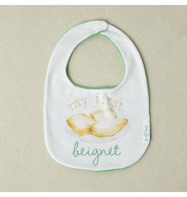 Nola Tawk My First Beignet Organic Cotton Bib