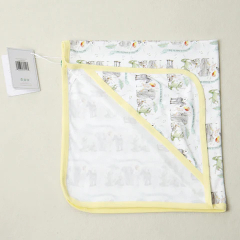 Nola Tawk They All Asked for You Organic Cotton Swaddle Blanket