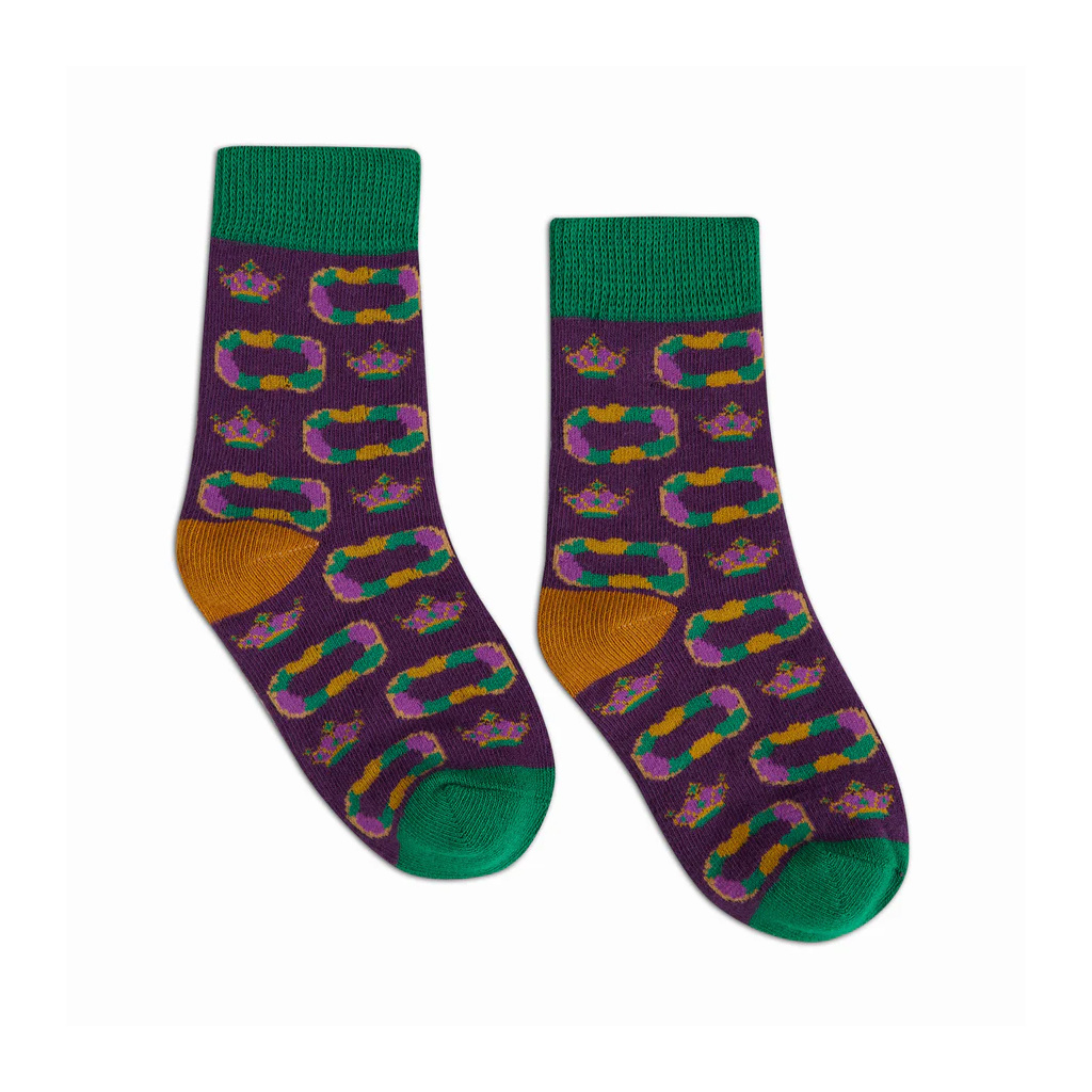 Bonfolk King Cake Socks (Buy One, Give One)
