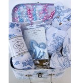 Maison Nola Storyland Bamboo Swaddle Baby Gift Bundle | Blue