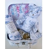 Maison Nola Storyland Bamboo Swaddle Baby Gift Bundle | Blue