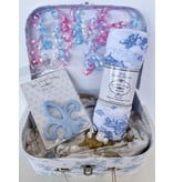 Maison Nola Storyland Bamboo Swaddle Baby Gift Bundle | Blue